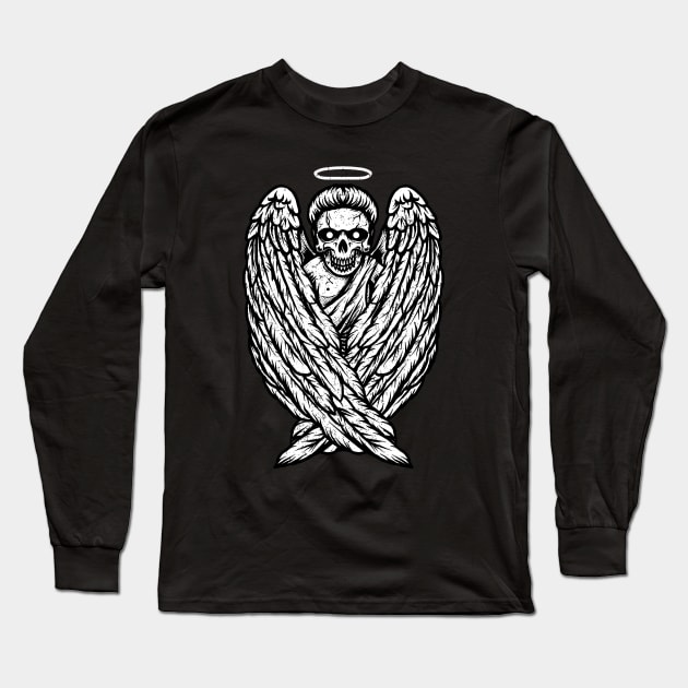 Bad angel Long Sleeve T-Shirt by Luckyart11